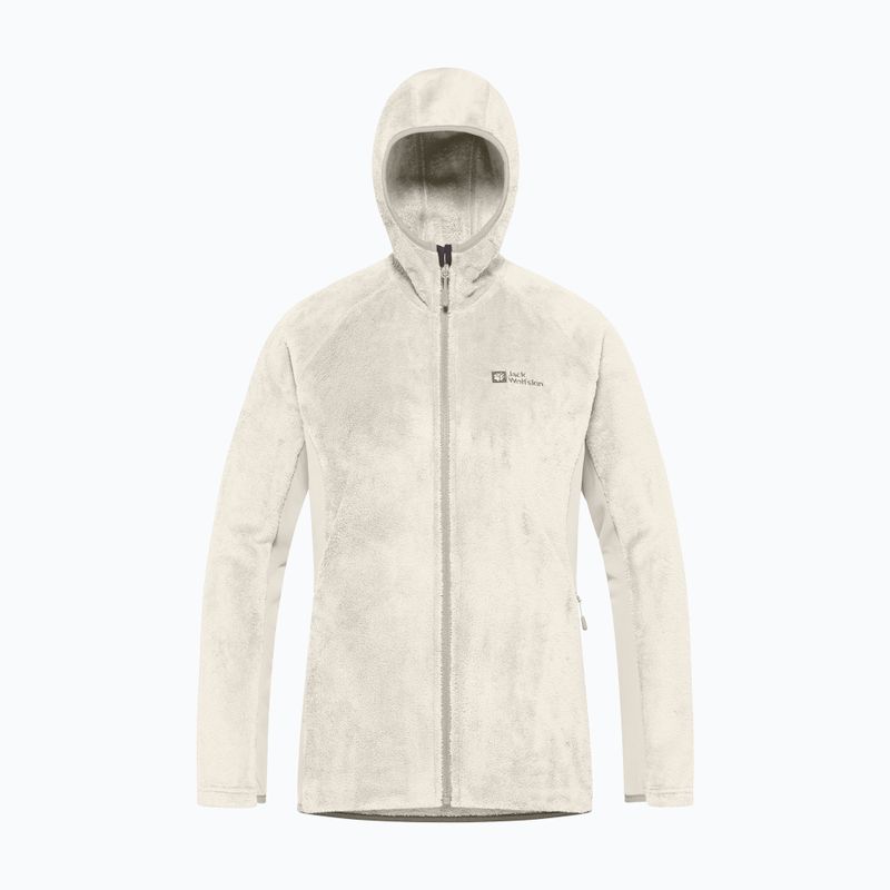 Jack Wolfskin women's fleece sweatshirt Rotwand Hooded Fz seal 6