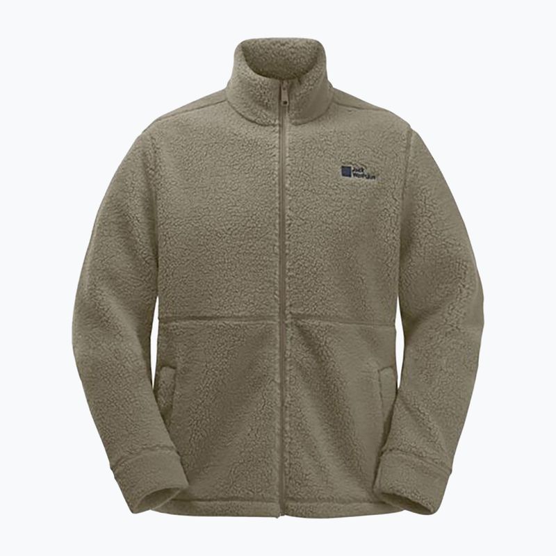 Jack Wolfskin men's fleece sweatshirt Felslicht anis