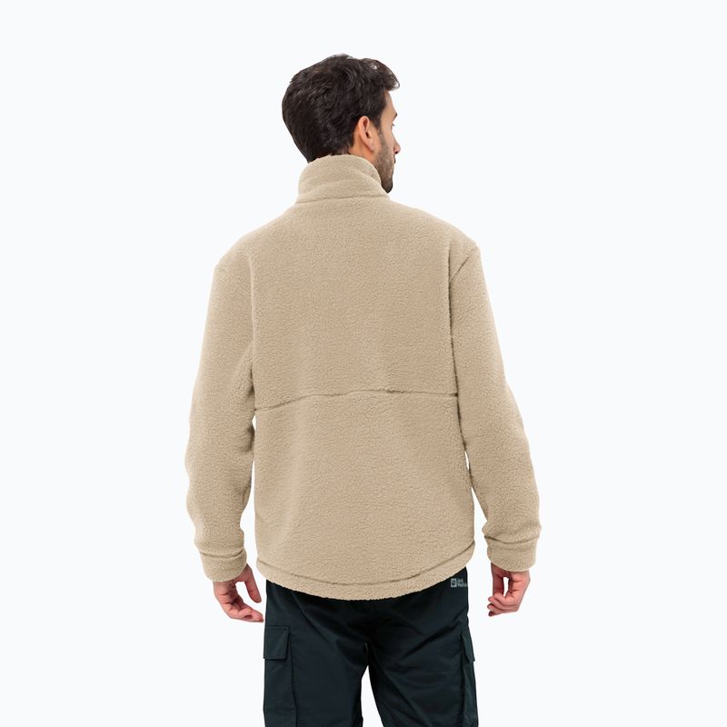 Jack Wolfskin men's fleece sweatshirt Felslicht anis 2