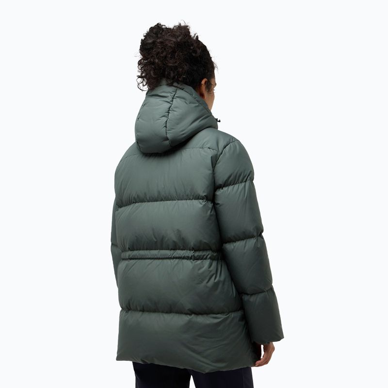 Jack Wolfskin women's down jacket Kirschallee slate green 2