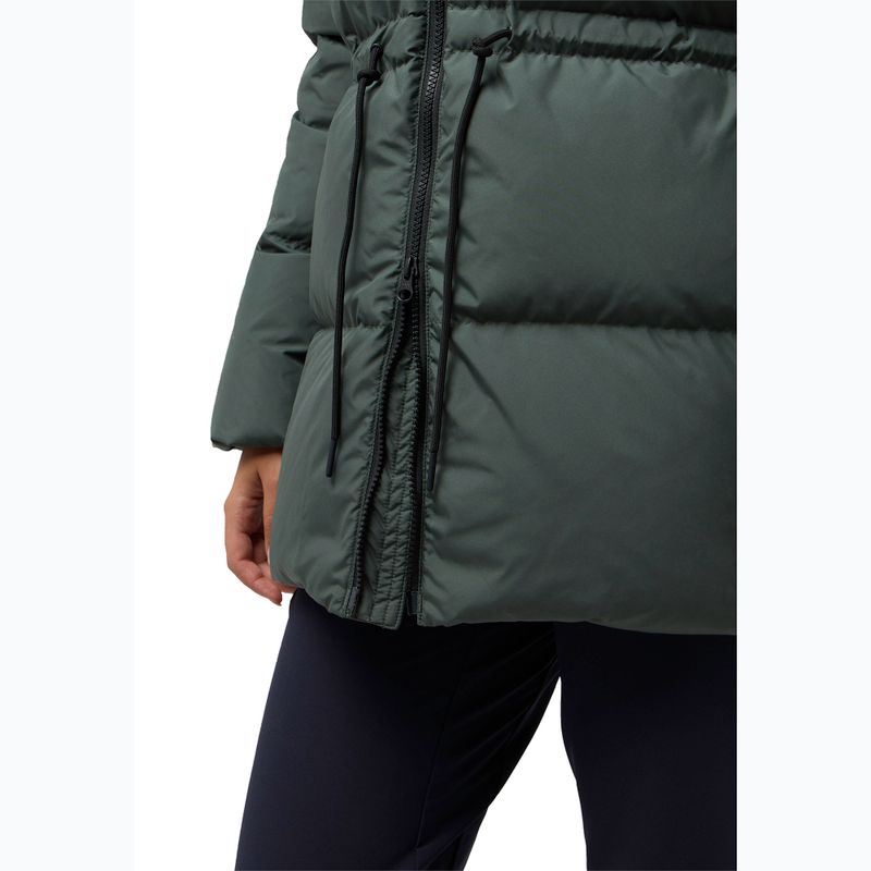 Jack Wolfskin women's down jacket Kirschallee slate green 8