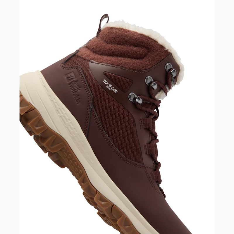 Women's shoes Jack Wolfskin Everquest Texapore High dark mahogany 14