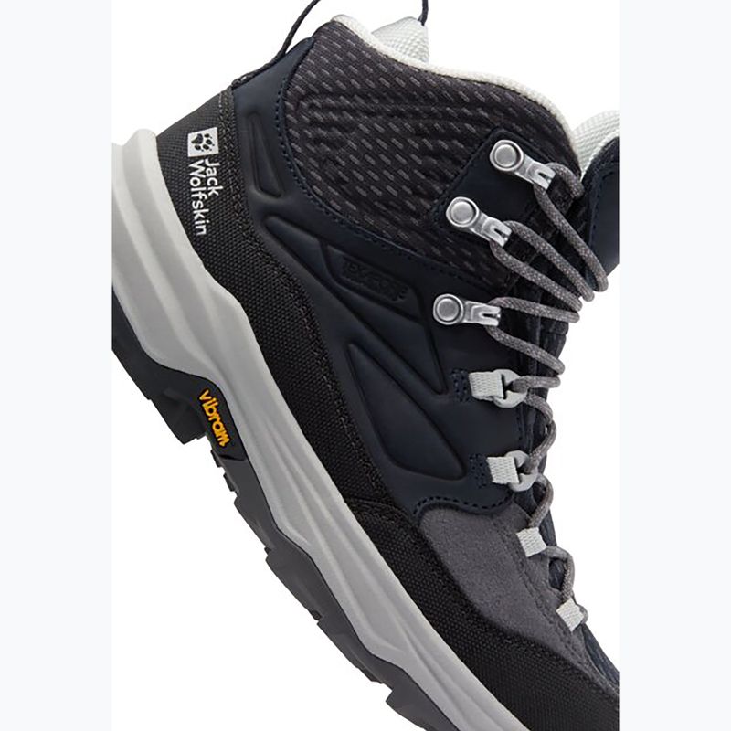 Jack Wolfskin women's trekking boots Cyrox Texapore Mid graphite 14