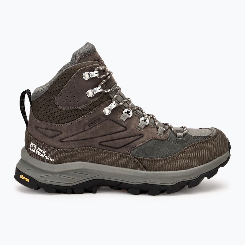 Jack Wolfskin men's Cyrox Texapore Mid cold coffee trekking boots 2