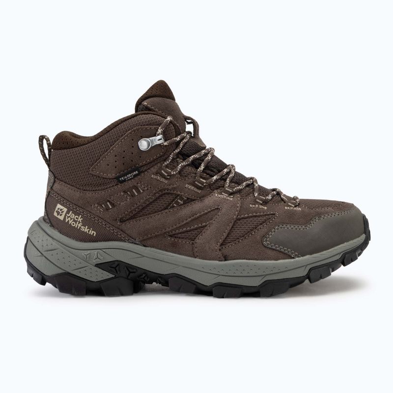 Jack Wolfskin men's trekking boots Vojo Tour Texapore Mid cold coffee 2