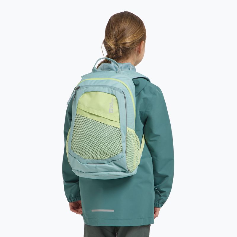 Jack Wolfskin Track Jack 10 l soft jade children's hiking backpack 8