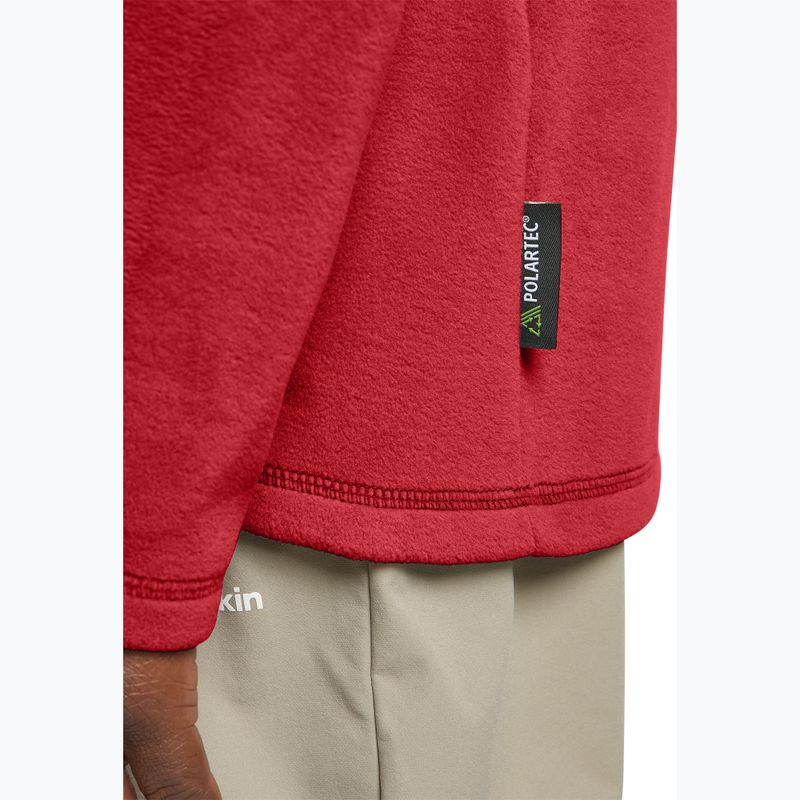 Men's Jack Wolfskin Taunus Fz fleece sweatshirt adrenaline red 7