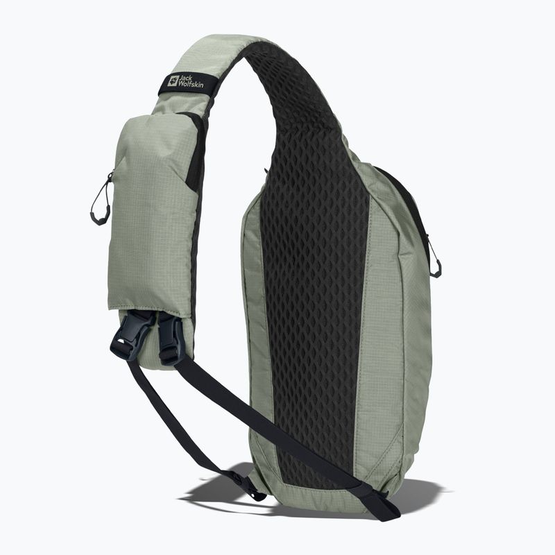Shoulder backpack Jack Wolfskin Cyrox Sling 7 l mint leaf 2