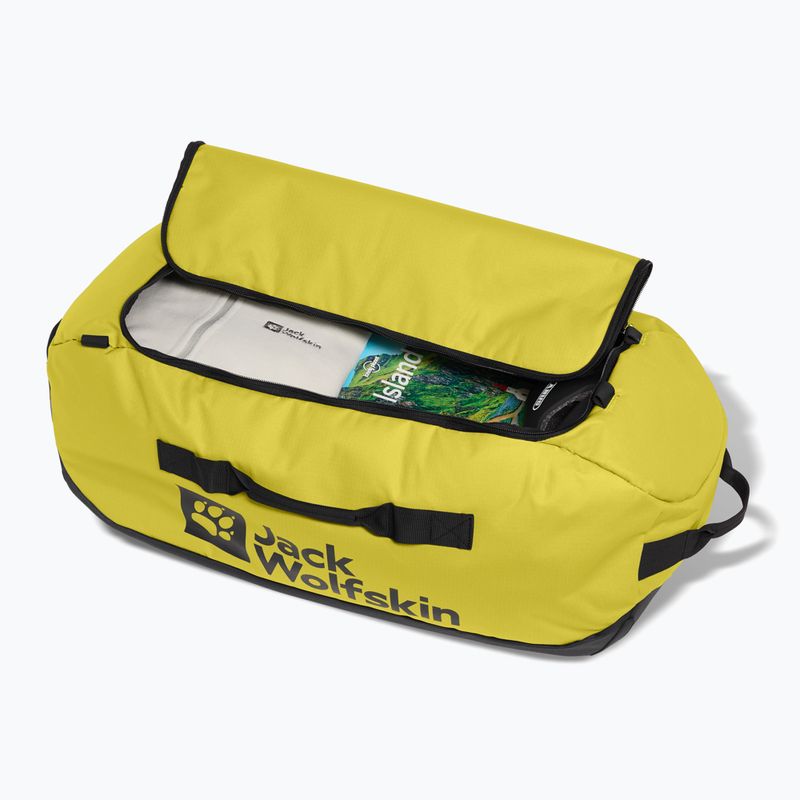 Travel bag Jack Wolfskin All-In Duffle 65 l chartreuse 6