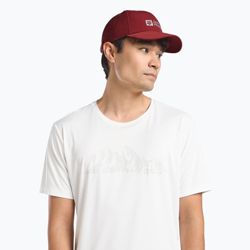 Jack Wolfskin Baseball Cap deep ruby 7