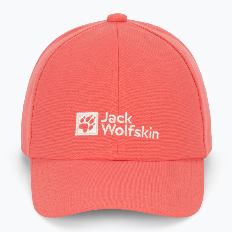 Children's baseball cap Jack Wolfskin sunset coral 2