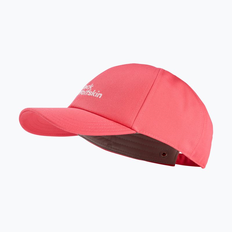 Children's baseball cap Jack Wolfskin sunset coral