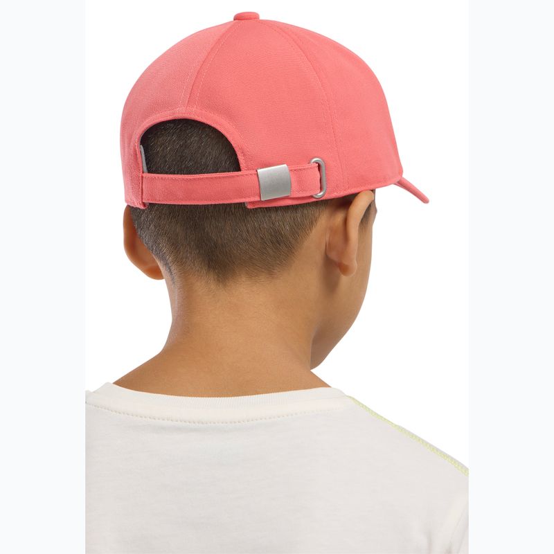 Children's baseball cap Jack Wolfskin sunset coral 12