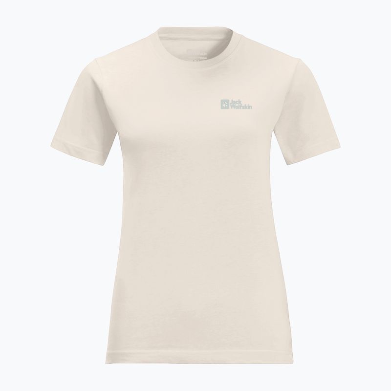 Jack Wolfskin women's t-shirt Essential cotton white 8