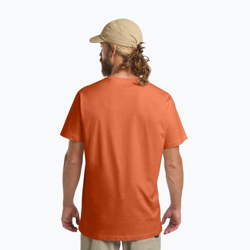 Jack Wolfskin men's t-shirt Essential burnt orange 3