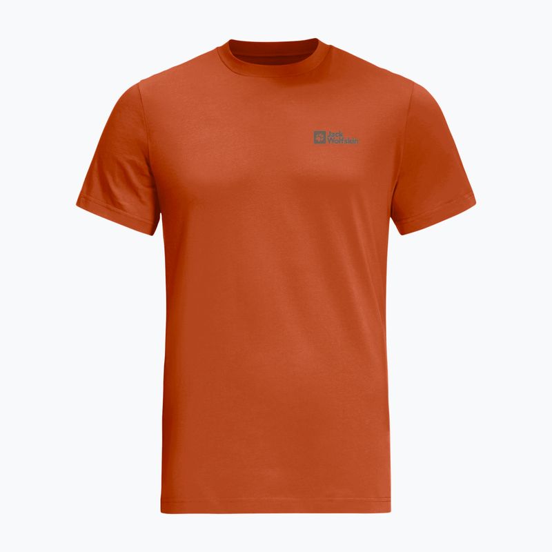 Men's T-shirt Jack Wolfskin Essential burnt orange 6