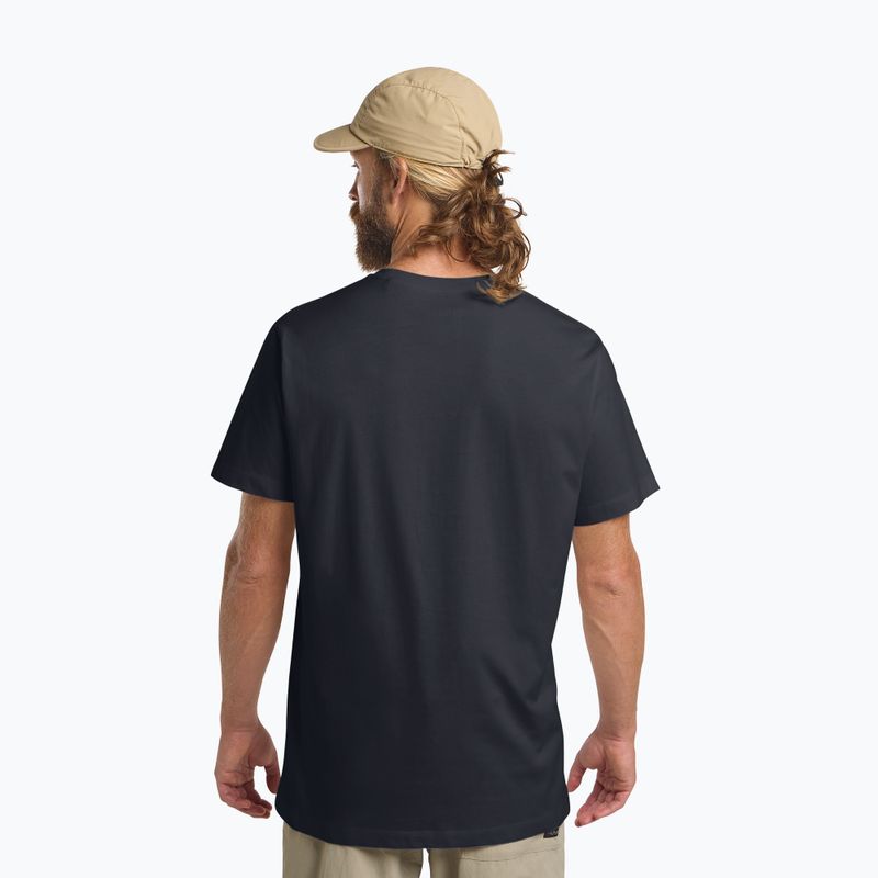 Jack Wolfskin men's Essential t-shirt dark navy/grey 3