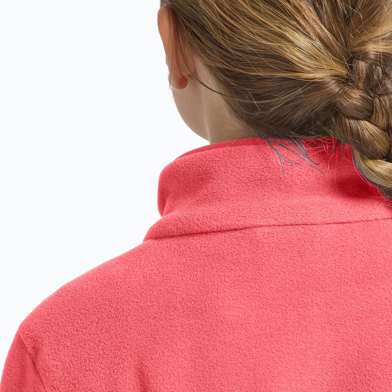 Children's fleece sweatshirt Jack Wolfskin Taunus sunset coral 17