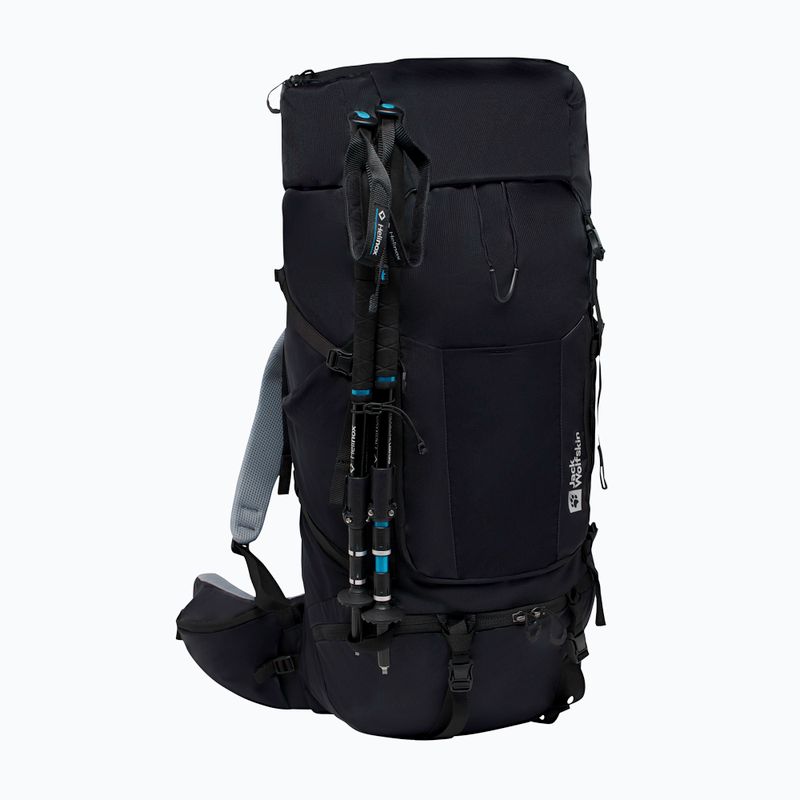 Trekking backpack Jack Wolfskin Trailflair Pro 60 l black 2