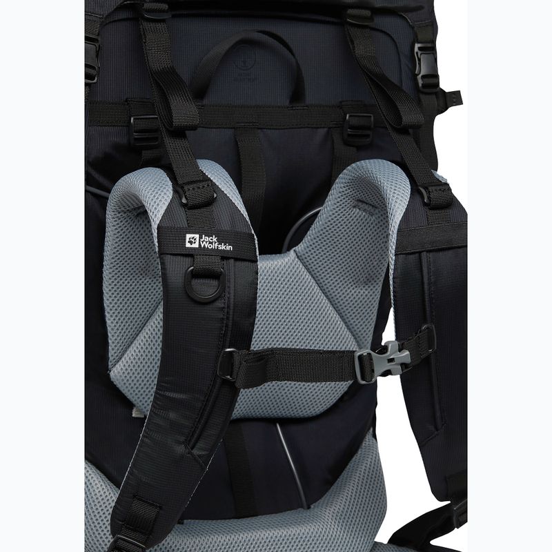 Trekking backpack Jack Wolfskin Trailflair Pro 60 l black 9