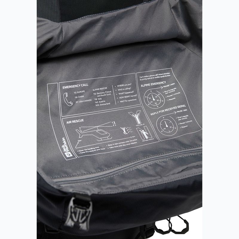 Trekking backpack Jack Wolfskin Trailflair Pro 60 l black 13