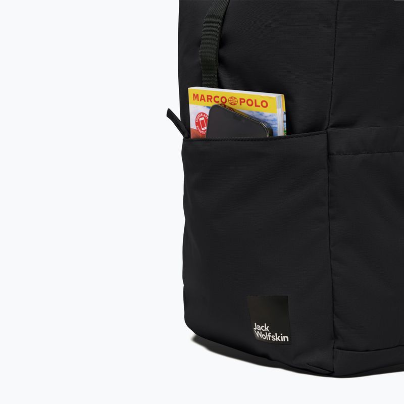 Jack Wolfskin Island 20 l urban backpack black 6