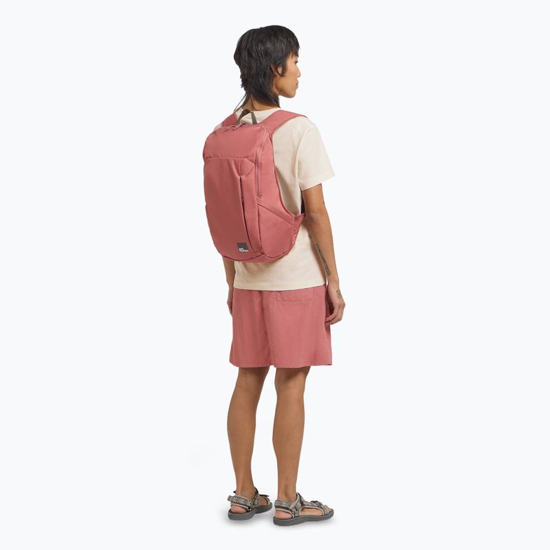 Jack Wolfskin Waimea 15 l mineral red women's urban backpack 9