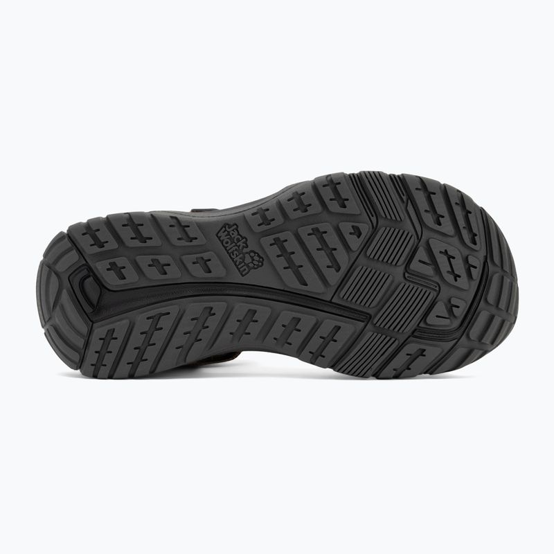 Jack Wolfskin men's Lakewood Ride cold coffee sandals 4