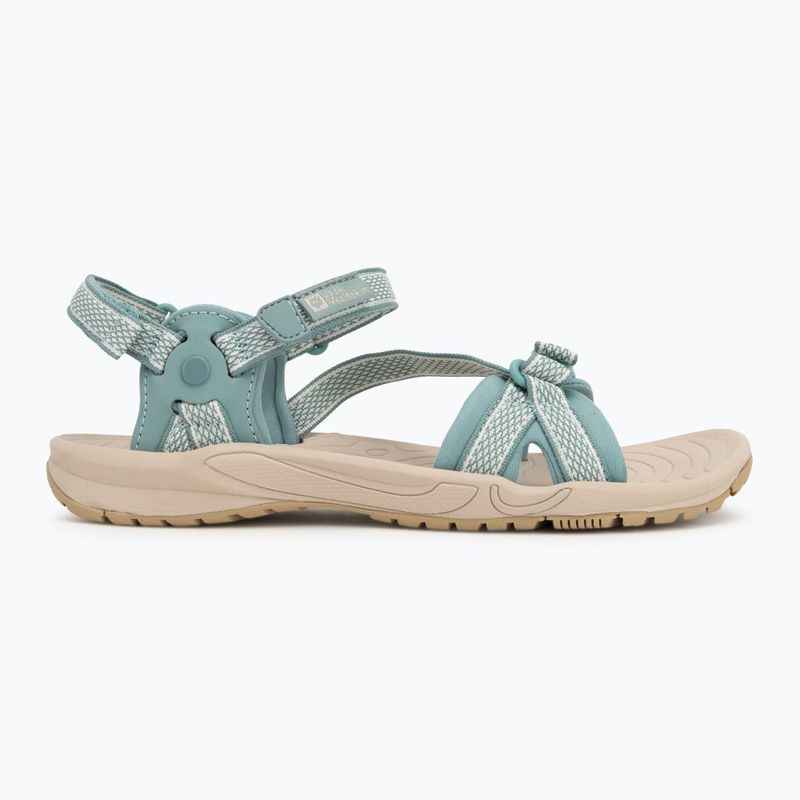 Jack Wolfskin women's Lakewood Ride soft jade sandals 2