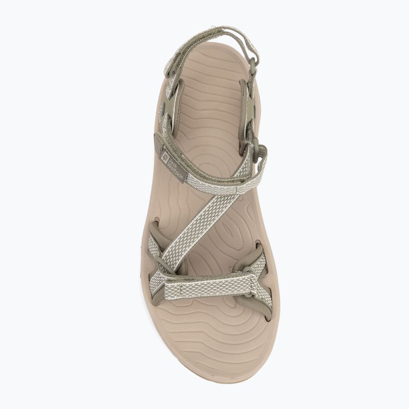 Jack Wolfskin Lakewood Ride stone women's sandals 5