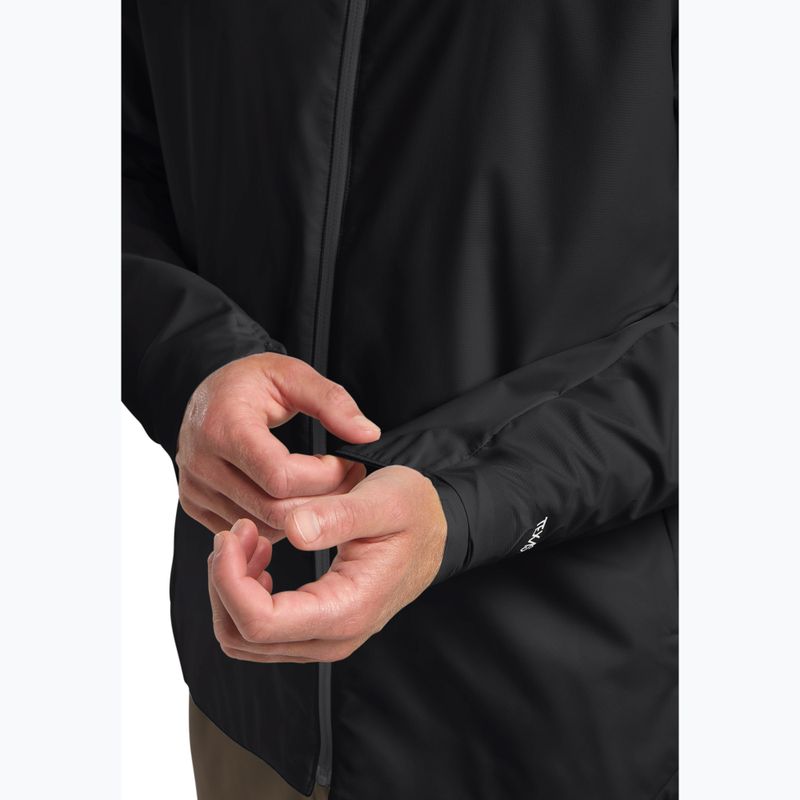 Men's wind jacket Jack Wolfskin Prelight Octa black 4