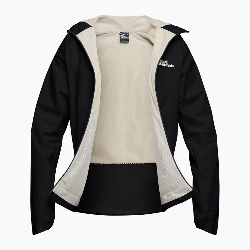 Men's wind jacket Jack Wolfskin Prelight Octa black 9