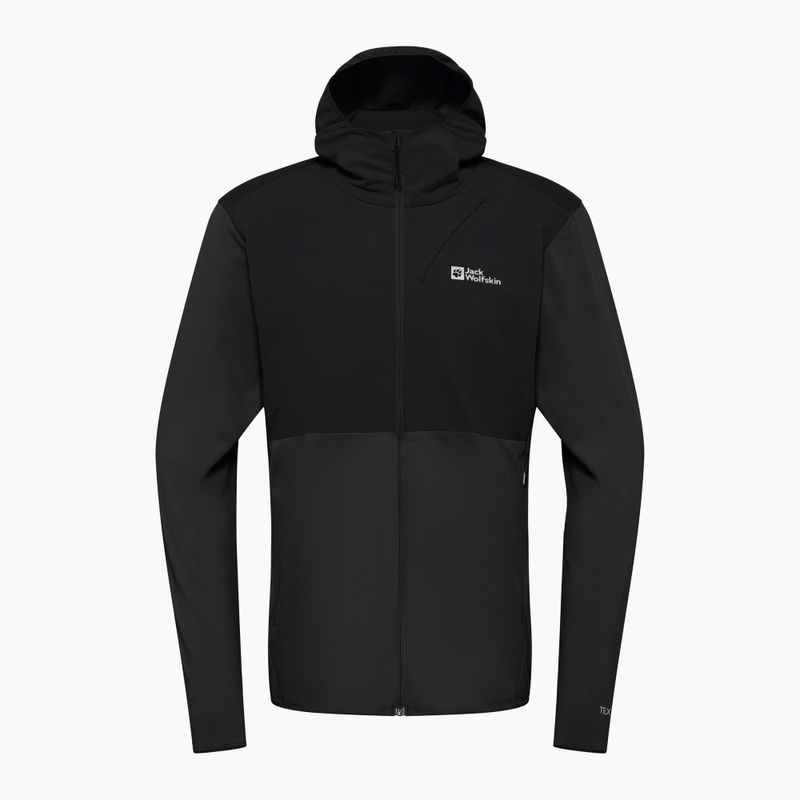 Men's trekking sweatshirt Jack Wolfskin Prelight Trail Hoody black 7