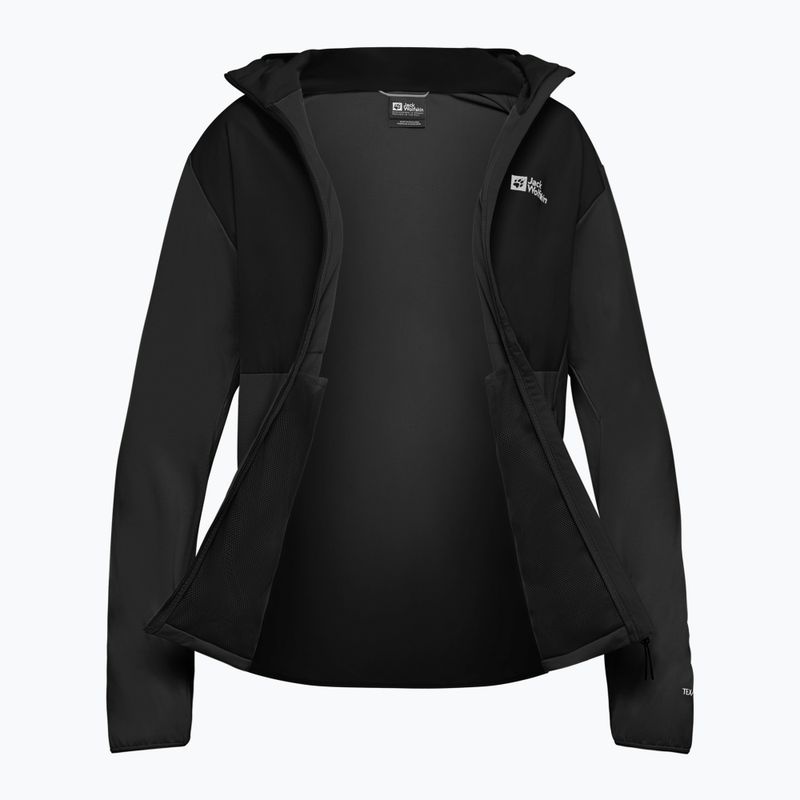 Men's trekking sweatshirt Jack Wolfskin Prelight Trail Hoody black 9