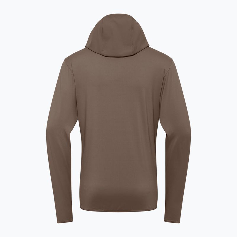 Men's trekking sweatshirt Jack Wolfskin Prelight Trail Hoody cold coffee 8