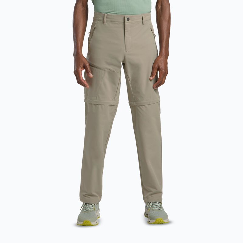 Men's trekking trousers Jack Wolfskin Pico Trail Zip Off stone