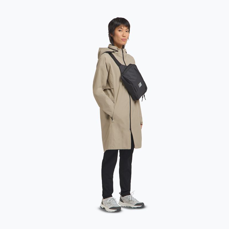 Jack Wolfskin Wellse stone women's rain coat 2