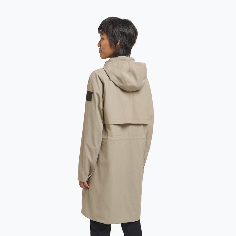 Jack Wolfskin Wellse stone women's rain coat 3