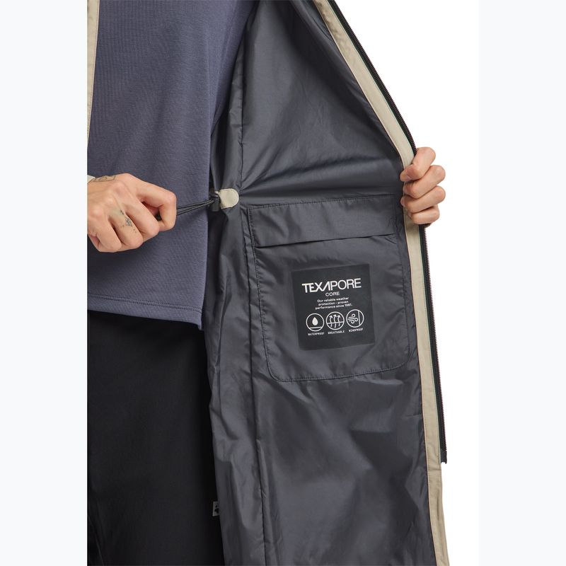 Jack Wolfskin Wellse stone women's rain coat 5