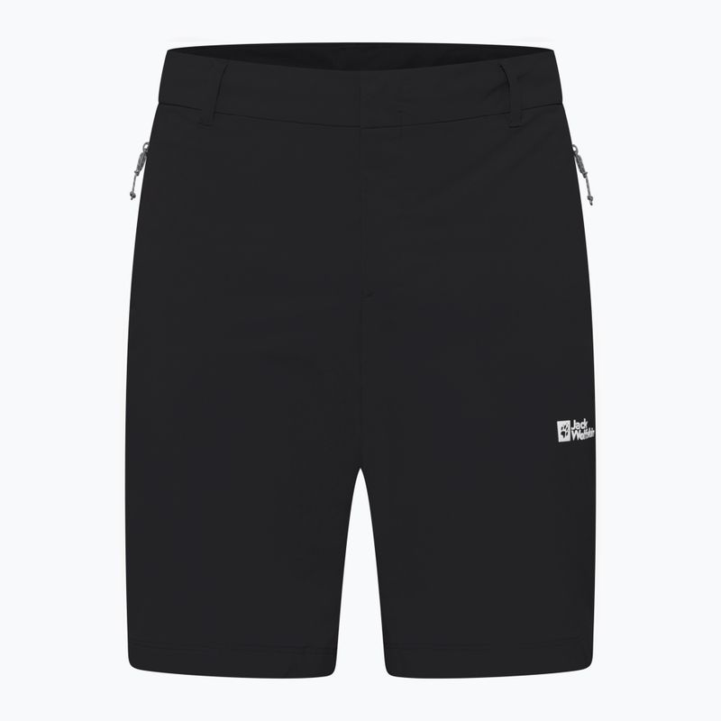 Men's trekking shorts Jack Wolfskin Hikeout black 7