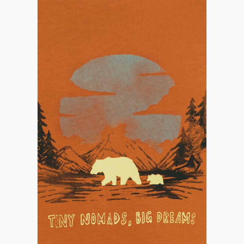 Jack Wolfskin children's t-shirt Graphic Cotton T print soft amber 11