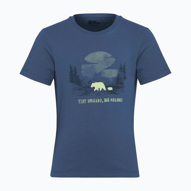Jack Wolfskin children's t-shirt Graphic Cotton T print evening sky 8