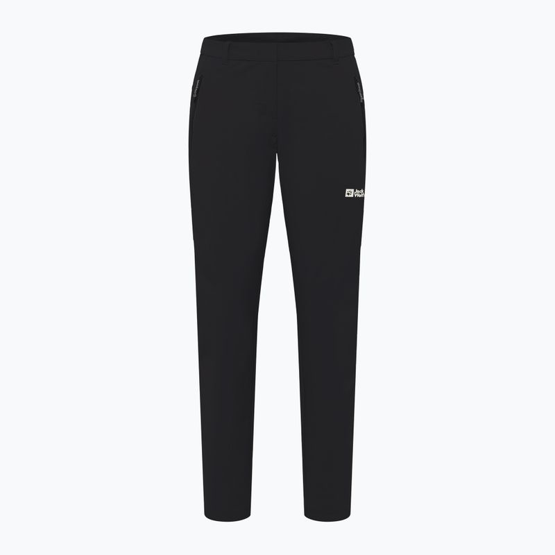 Jack Wolfskin women's trekking trousers Hikeout black 7