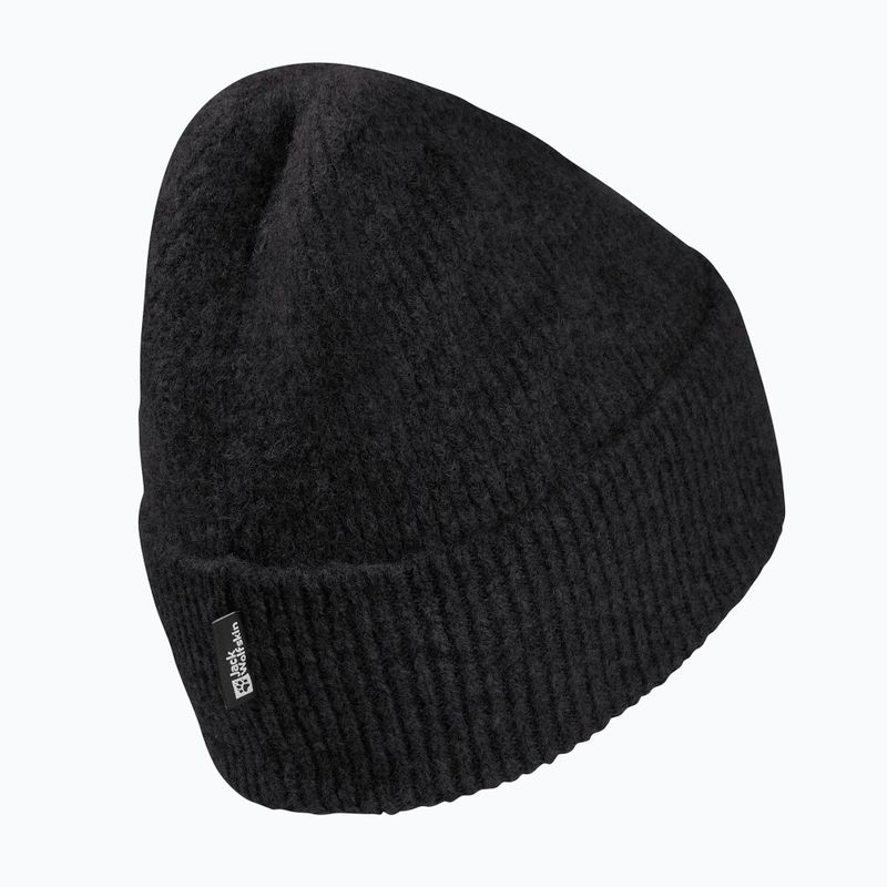 Winter hat Jack Wolfskin Fuzzy black 2