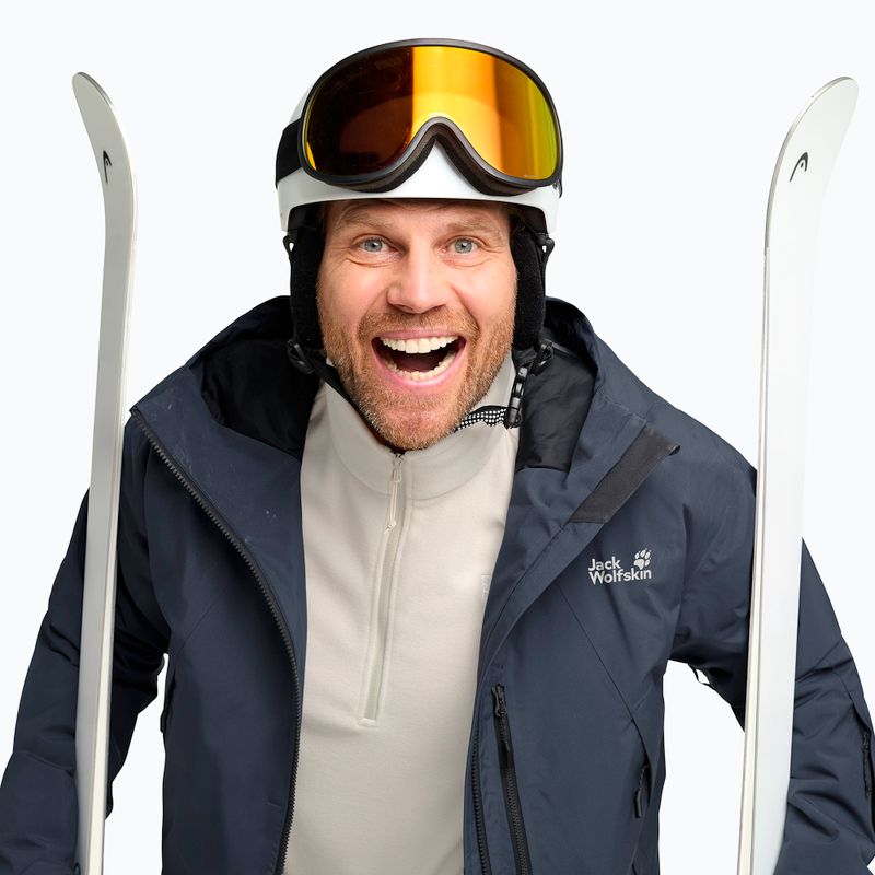 Men's ski jacket Jack Wolfskin Flowline Pro 2L Ins mignight sky 4