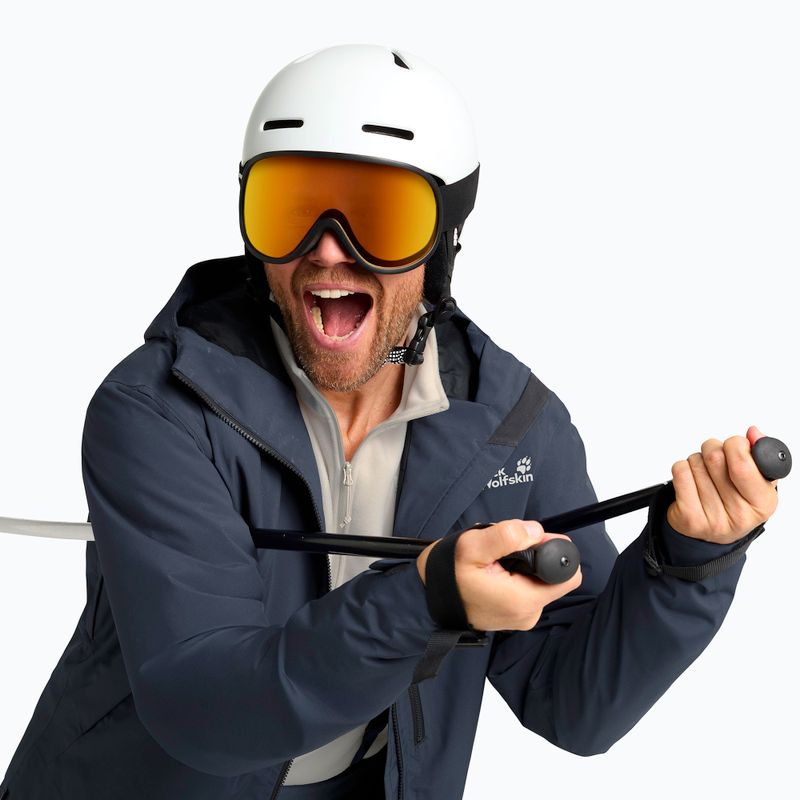 Men's ski jacket Jack Wolfskin Flowline Pro 2L Ins mignight sky 5