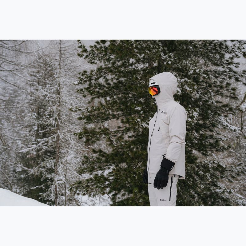 Men's ski jacket Jack Wolfskin Flowline Pro 2L Ins pale sand 14