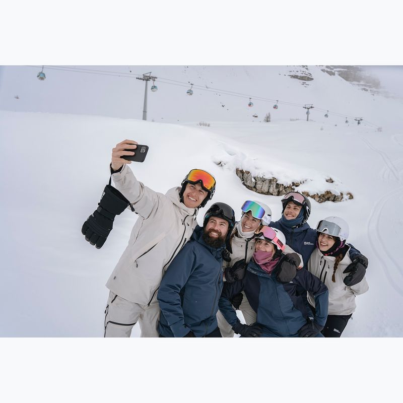 Men's ski jacket Jack Wolfskin Flowline Pro 2L Ins pale sand 21