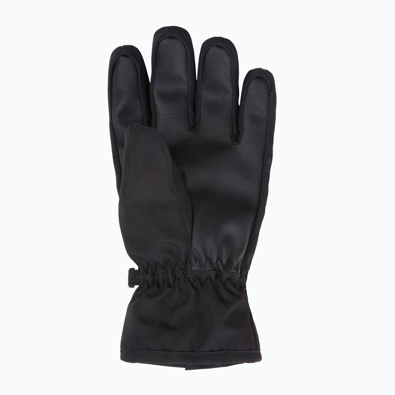 Children's trekking gloves Jack Wolfskin Easy Zip black 3