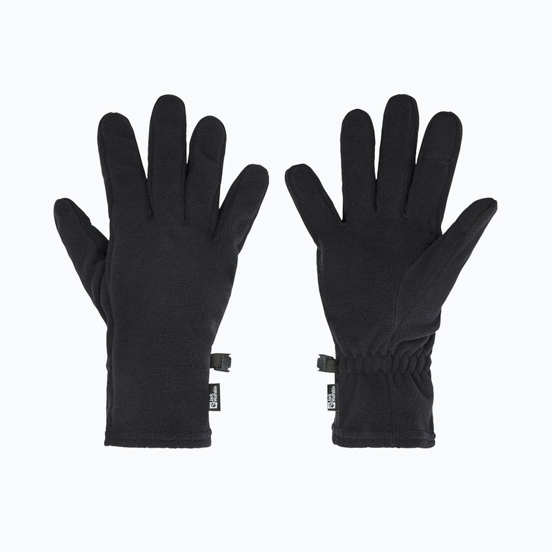 Trekking gloves Jack Wolfskin Real Stuff black